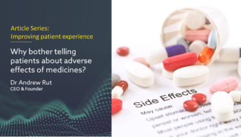 Why bother telling patients about adverse effects of medicines?
