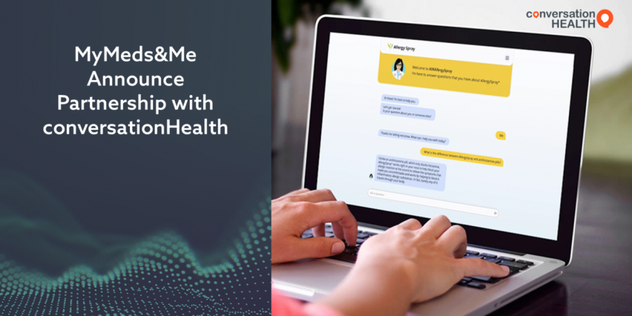MyMeds&Me and conversationHEALTH announce partnership to revolutionise the virtual interaction between medicines’ providers, patients, and HCPs